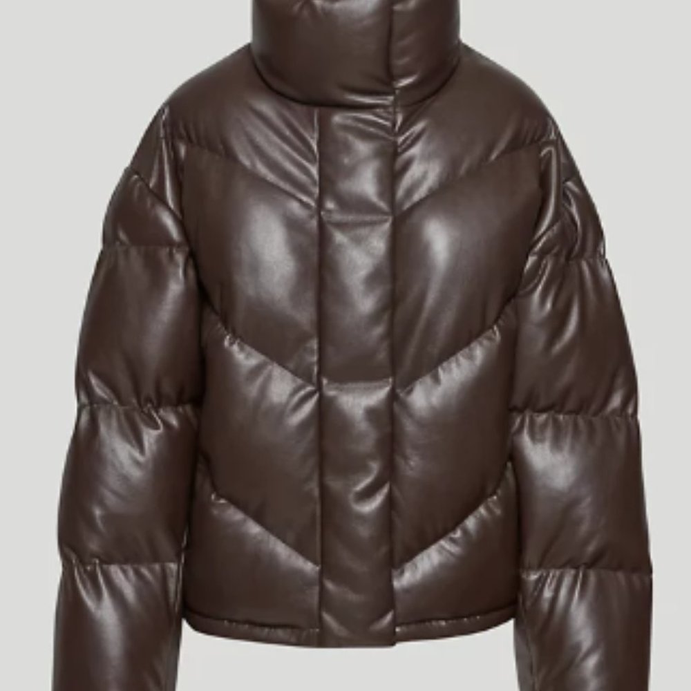 Aritzia Wilfred Cloud Puff in Rich Mocha Brown